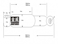 JW-BFBCJSS減震器/減振/避震器/液壓減震器/筒式減震器/阻尼器/shock absorbers