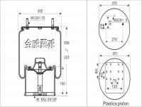 空氣彈簧1A4881 1V8602 W01-M58-8602 05.429.41.31.1 0542941311 566-28-3-505 566283505 133342 0542941221 1016010 BPW36KCA 1T66F70 1R14-724 2048812CP 4881NP02 1DK32K2 W01-M58-8666 D14B88 0542943410 3488101KPP